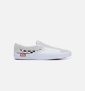 Slip On Cap Mens Shoe White Black