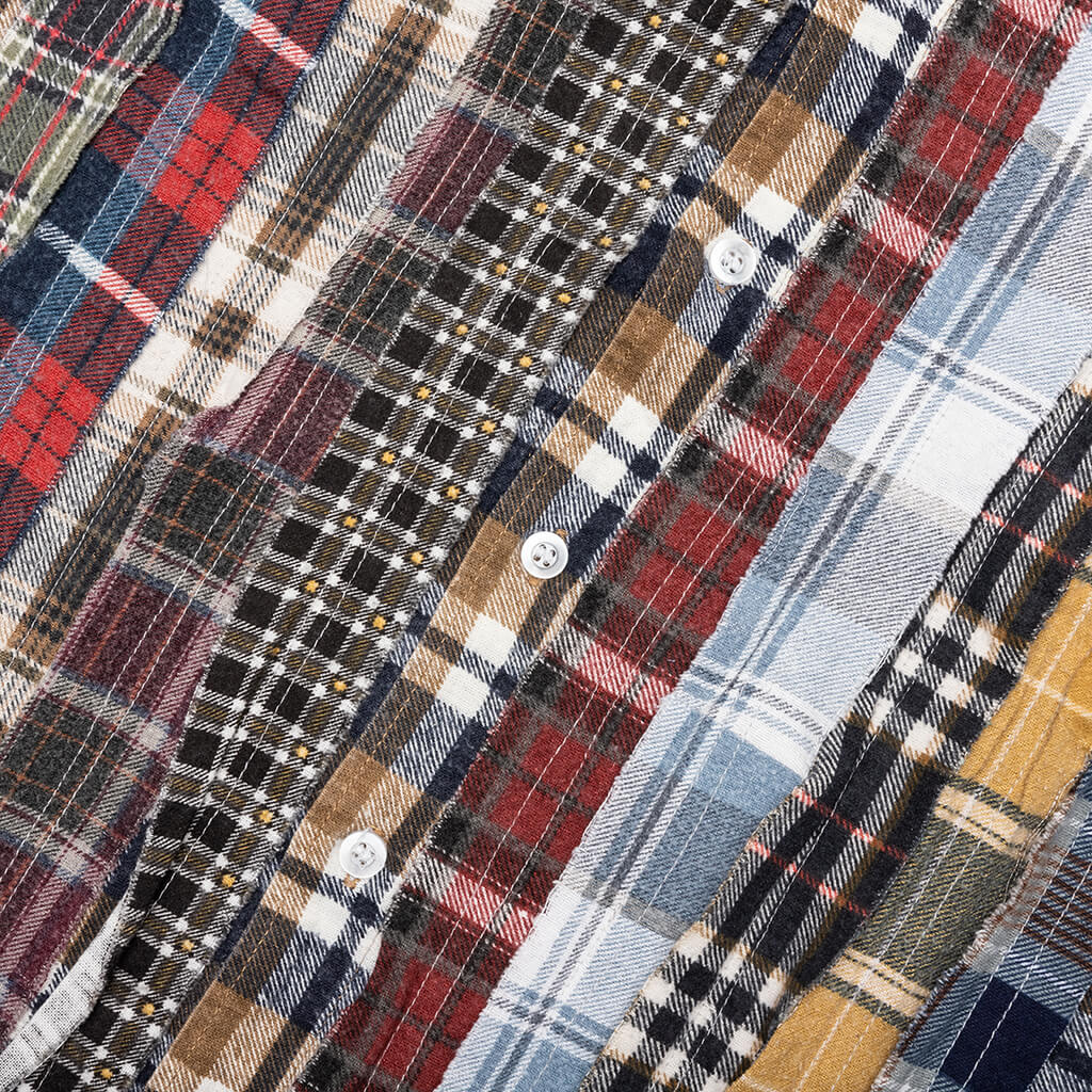 Ribbon Flannel Shirt Assorted