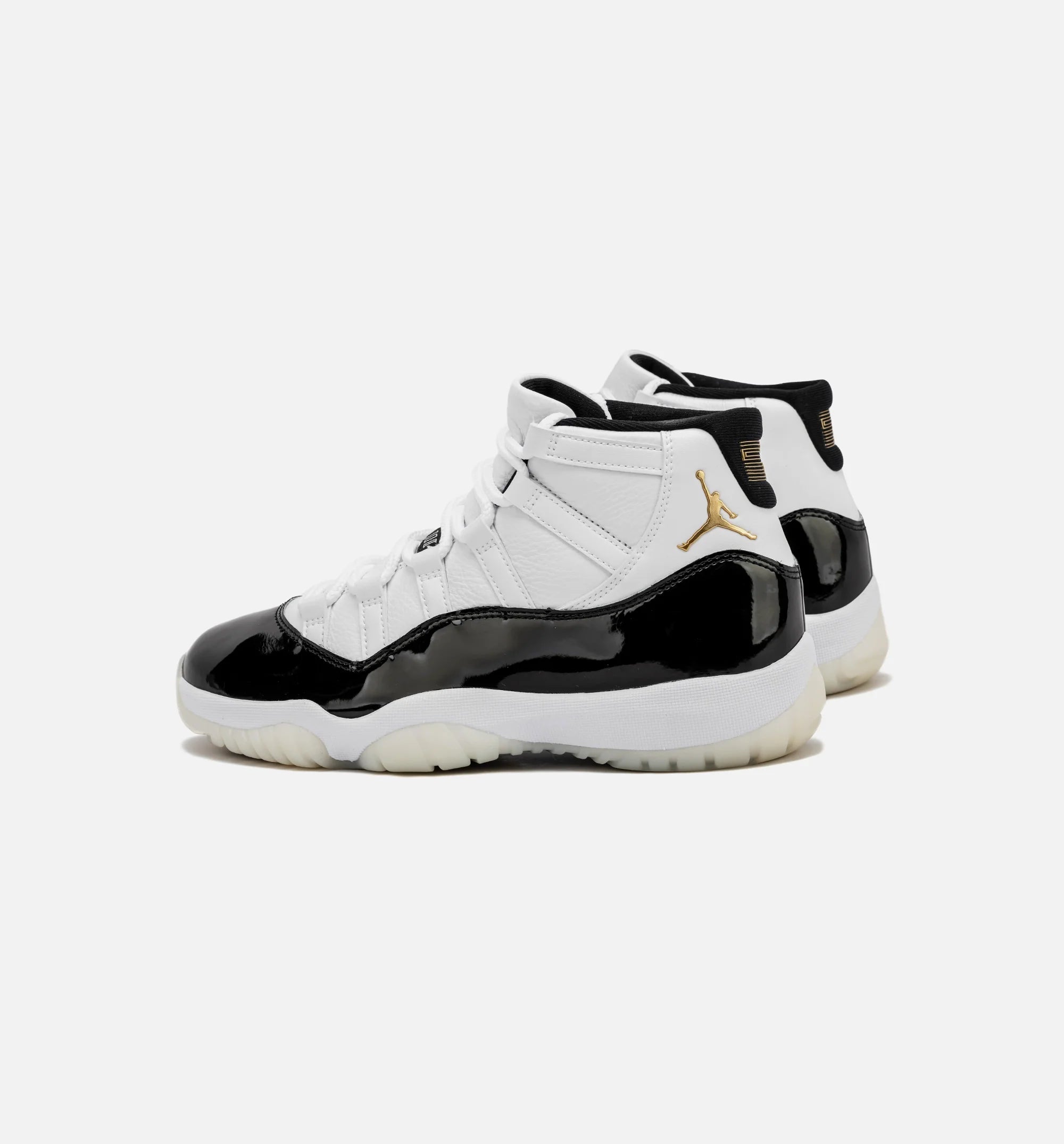 Air Jordan 11 Retro Gratitude Mens Lifestyle Shoe White Black Metallic Gold