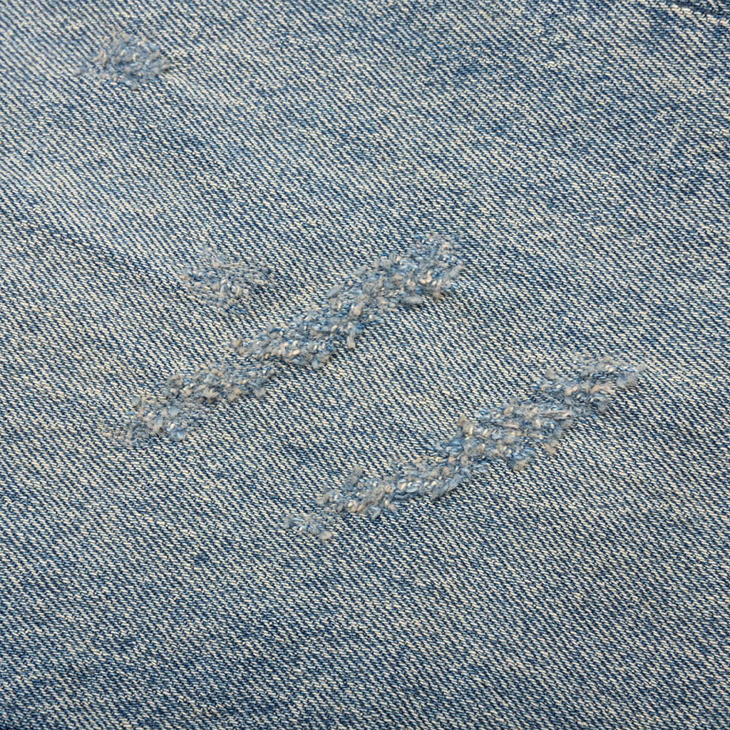 Vintage Indigo Destroy Boot Light Indigo