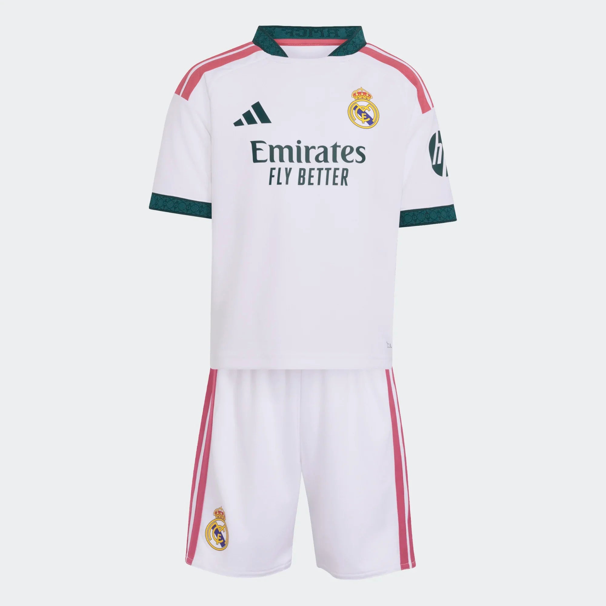 adidas Real Madrid Home Soccer Mini Kids Set 26 27 White