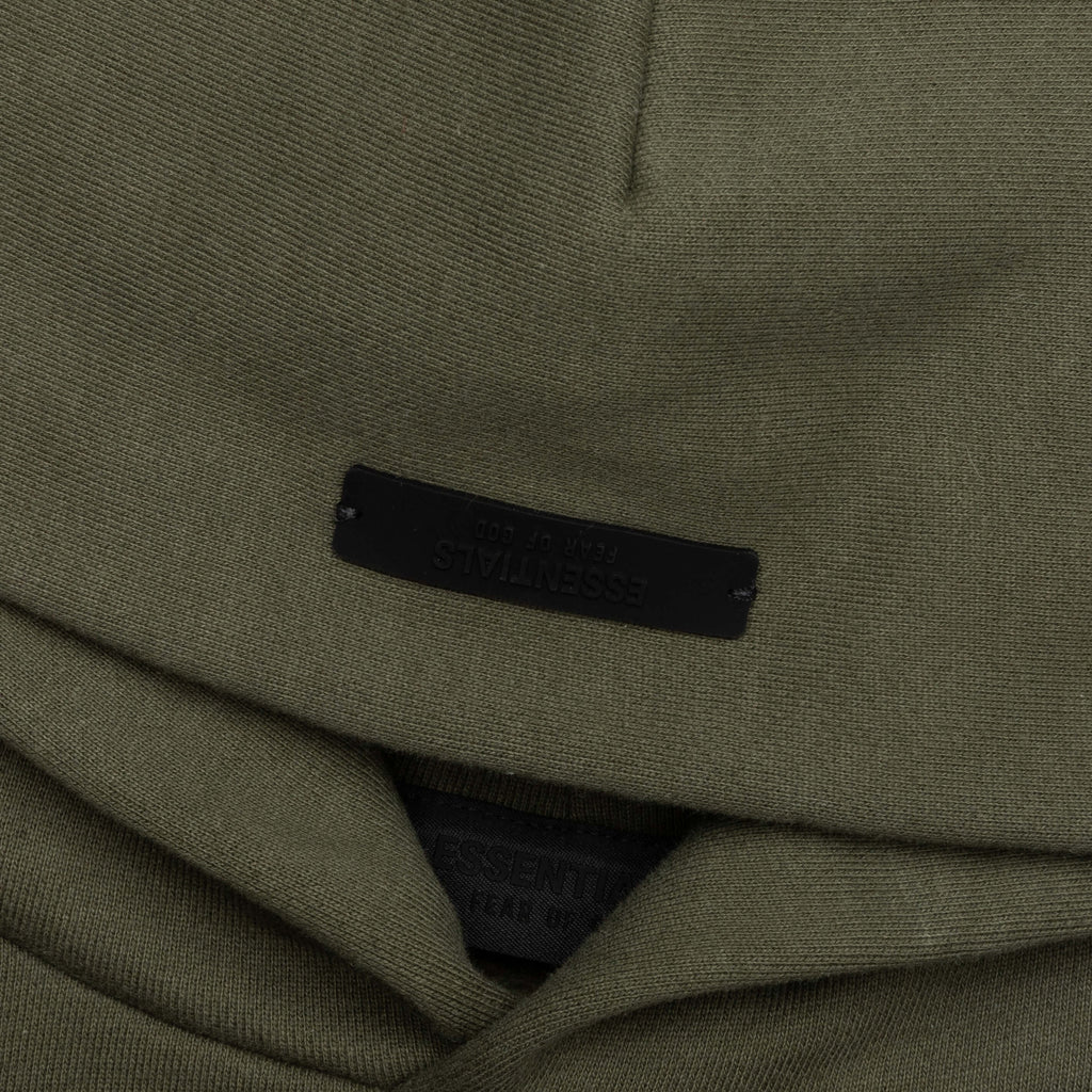 Kids Fleece Hoodie Military