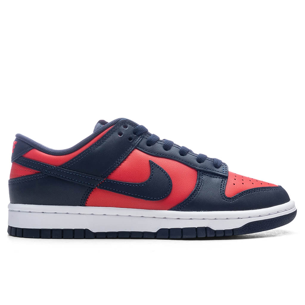 Dunk Low Retro University Red Obsidian White