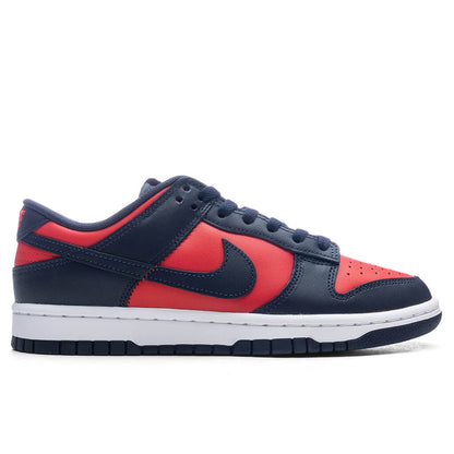 Dunk Low Retro University Red Obsidian White