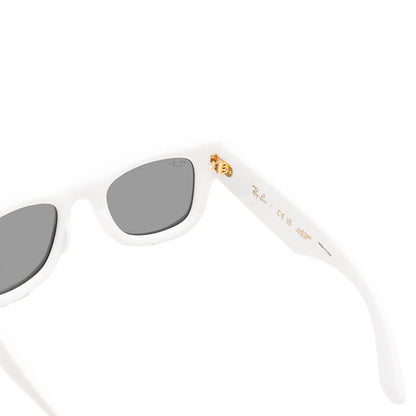 AAP Rocky x Ray Ban Wayfarer Puffer Polished White