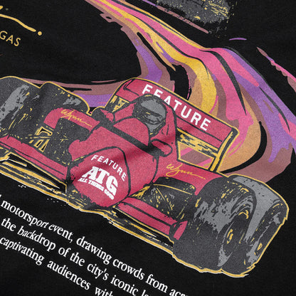 Motion Trail Tee Black