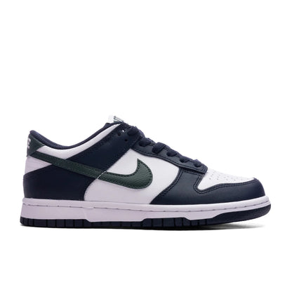 Dunk Low GS Obsidian Vintage Green White