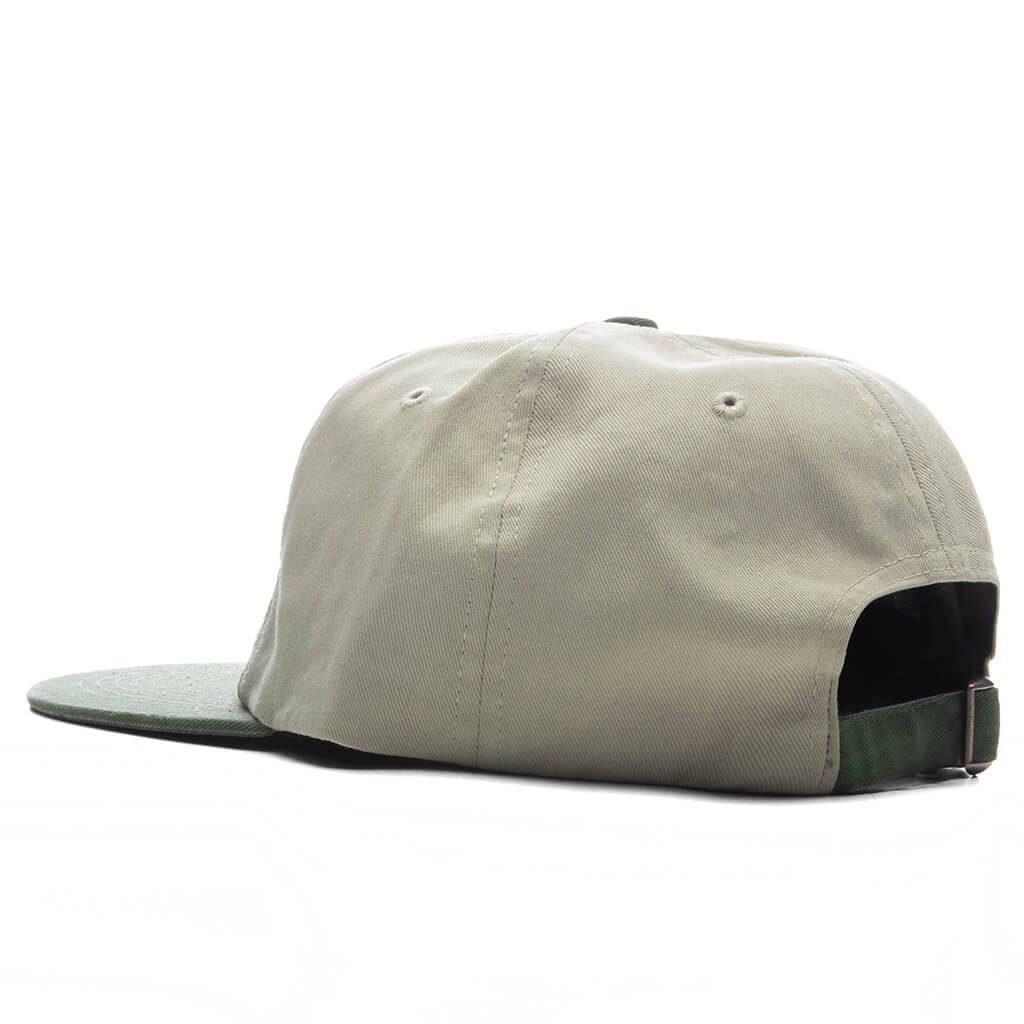 Paper PAR 6 Panel Hat Green