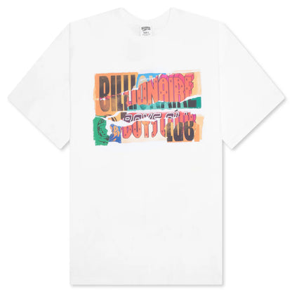 BB Torn S S Tee White