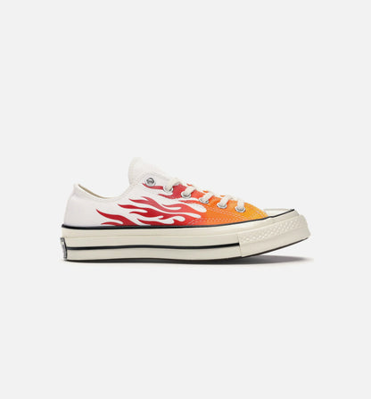 Chuck 70 Archive Print Low Top Mens Lifestyle Shoe White Red