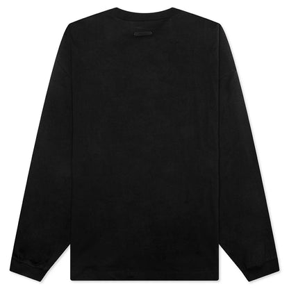 Jersey L S Tee Black
