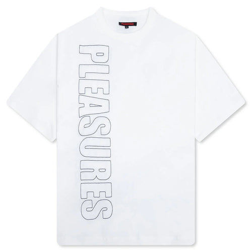 Outline Heavyweight T Shirt White