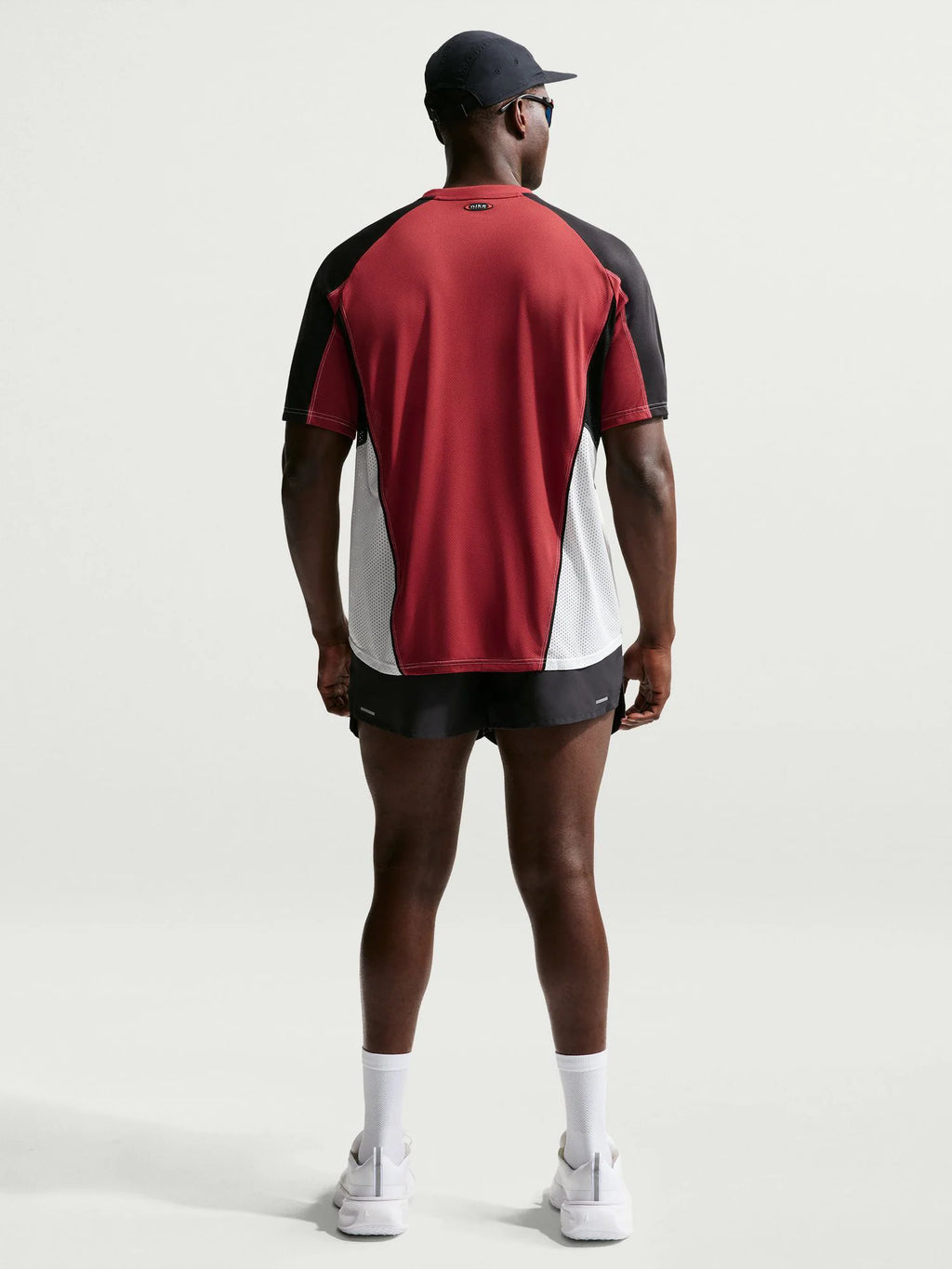 Nike Mens Retro Dr FIT Short Sleeve Running Top
