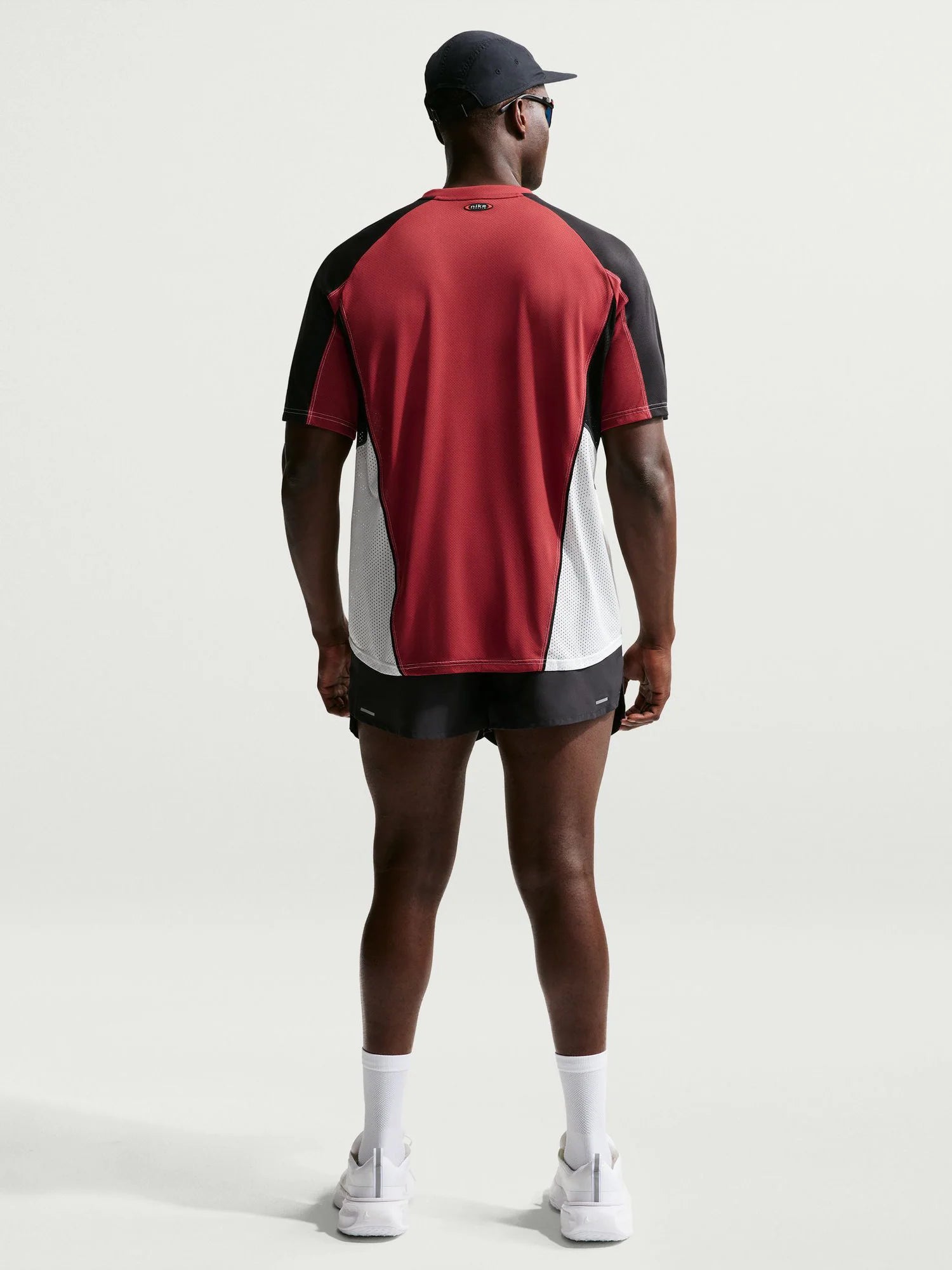 Nike Mens Retro Dr FIT Short Sleeve Running Top