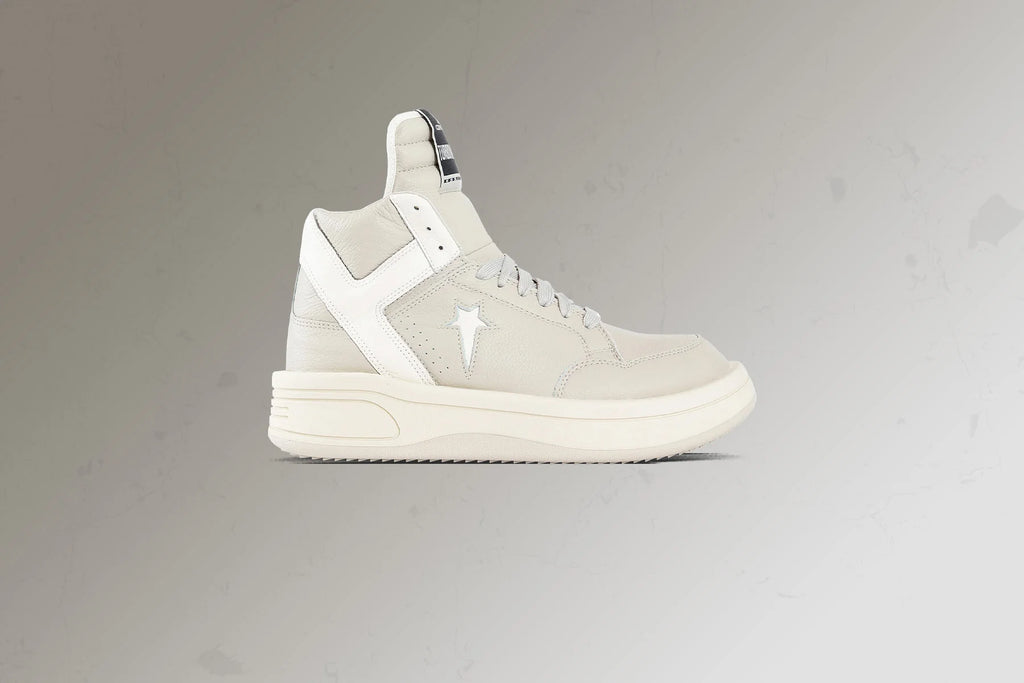Converse x Rick Owens DRKSHDW TURBOWPN White Oyster