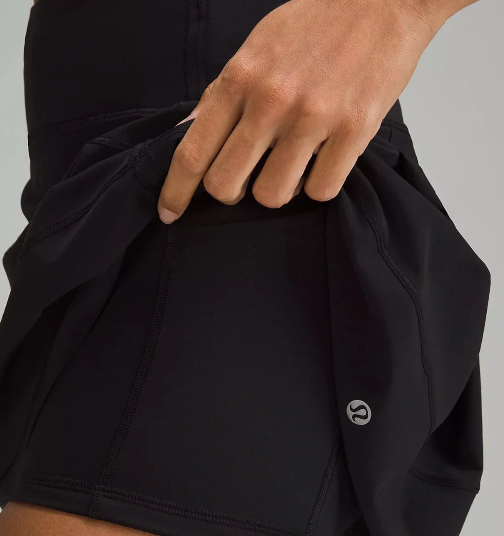 Lululemon Pace Rival Mid Rise Skirt Long