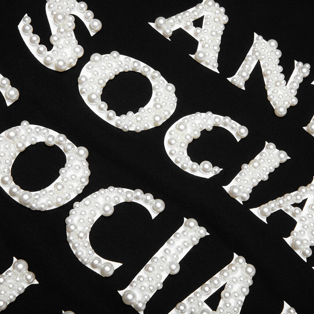 Clutching Pearls Hoodie Black