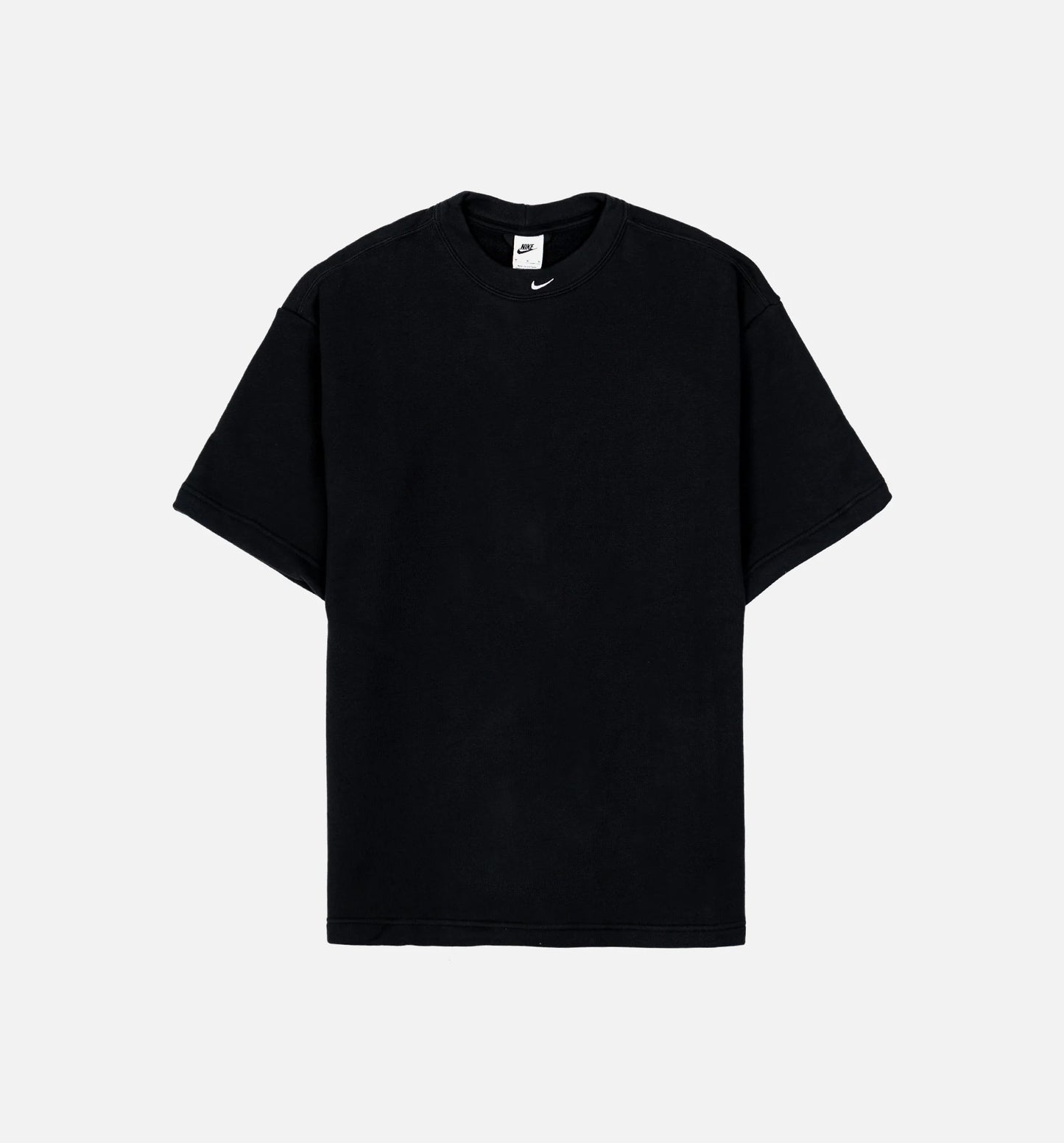 NSW Circa French Terry Mens Short Sleeve Shirt Black