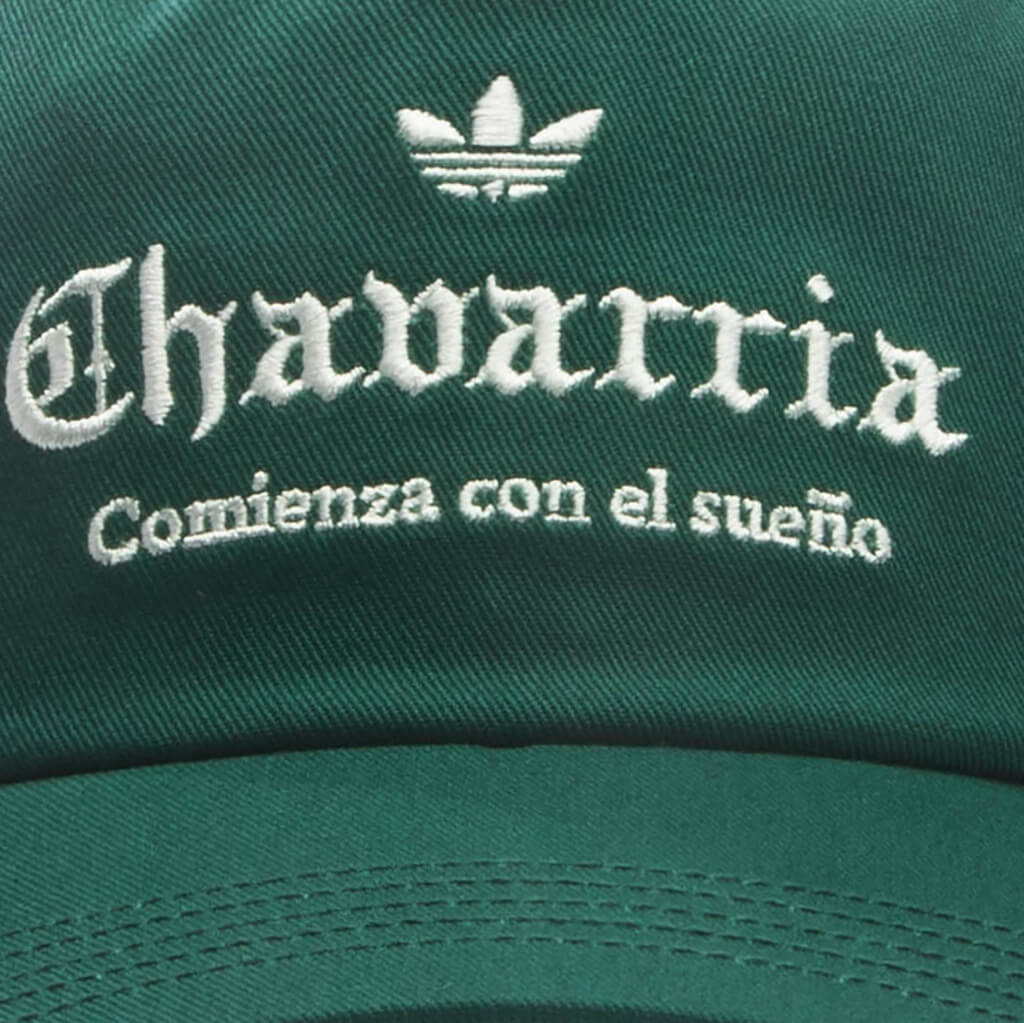 adidas Originals x Willy Chavarria Logo Hat Collegiate Green
