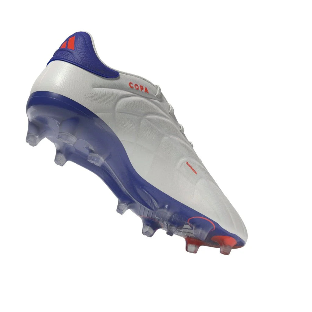 adidas Copa Pure 2 Elite FG Firm Ground Soccer Cleats White Lucid Blue Solar Red