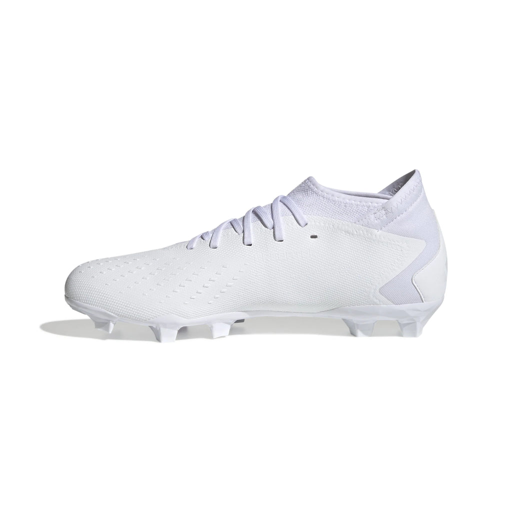 adidas Predator Accuracy3 FG Firm Ground Soccer Cleats White Black