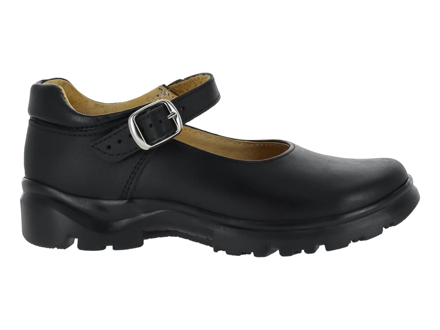 Zapatos I M EXENTO de Piel Negro para Niña