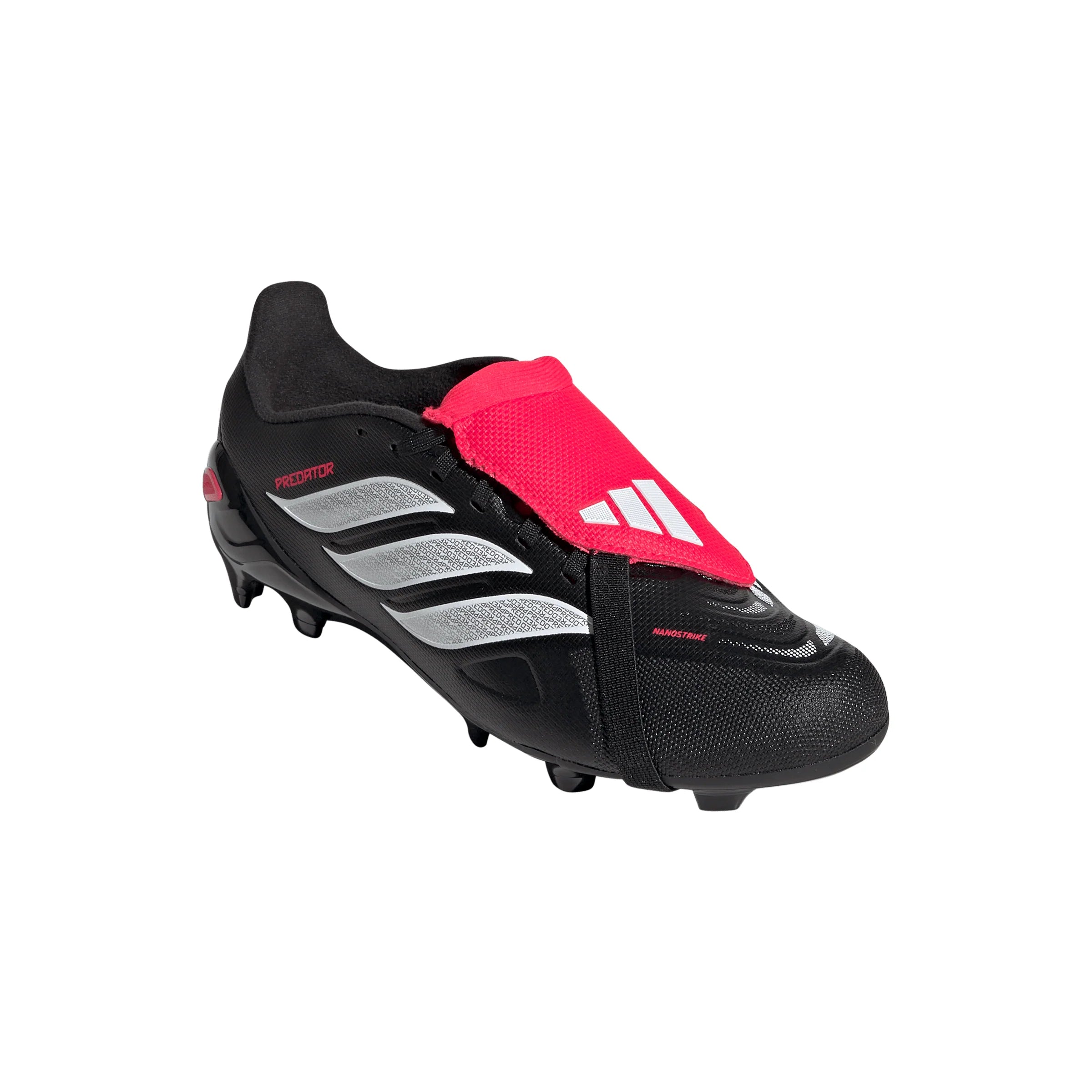 adidas Predator League Fold Over Tongue FG Firm Ground Youth Soccer Cleats Black White