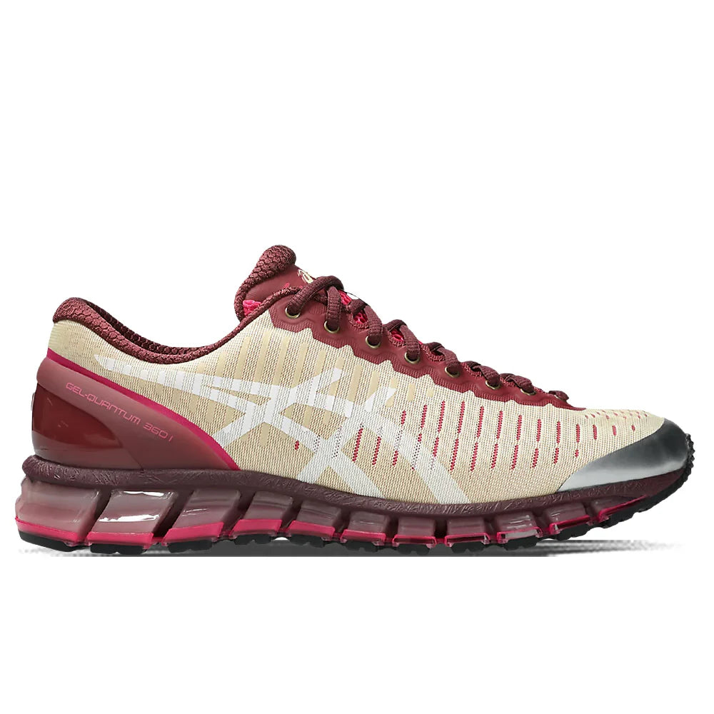 Asics x Above The Clouds Gel Quantum 360 I Soft Yellow Brisket Red