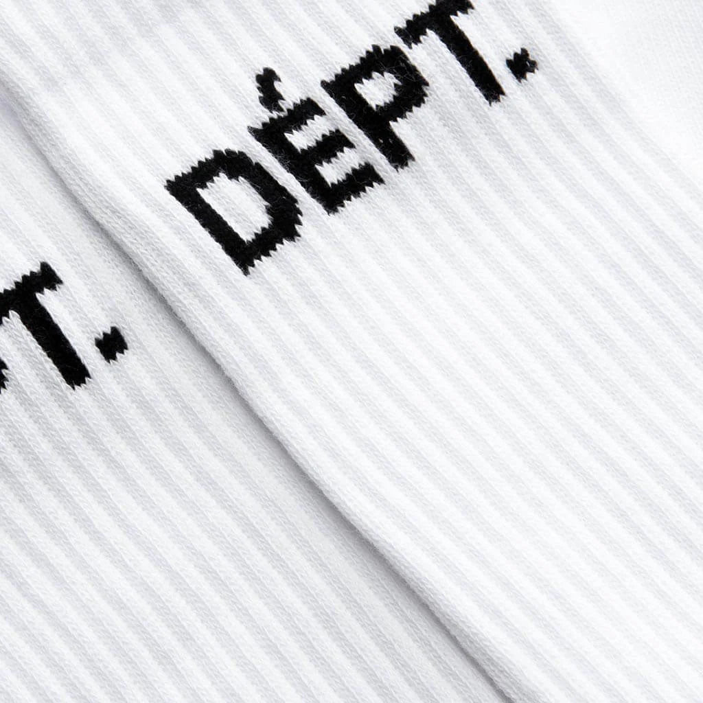 Dept Socks Clean White