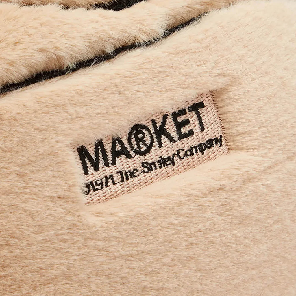 Smiley Sherpa Basketball Pillow Sand