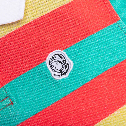 Kids BB Space Race S S Polo Hot Coral