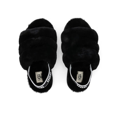 Toddlers Fluff Yeah Slide Black