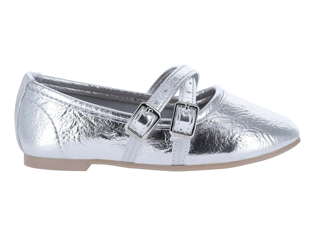 Zapatos Planos 4EVER Plata para Niña