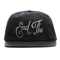 End The 6 Panel Hat Black