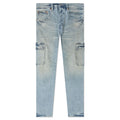 P004 Cargo Worn Light Indigo
