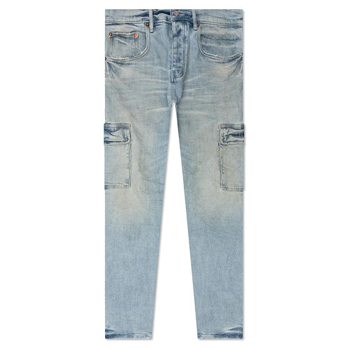 P004 Cargo Worn Light Indigo