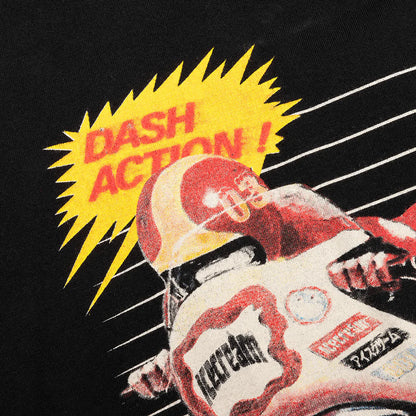 Kids Dash Action S S Knit Black