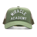 Miracle Academy Trucker Hat Forest Green