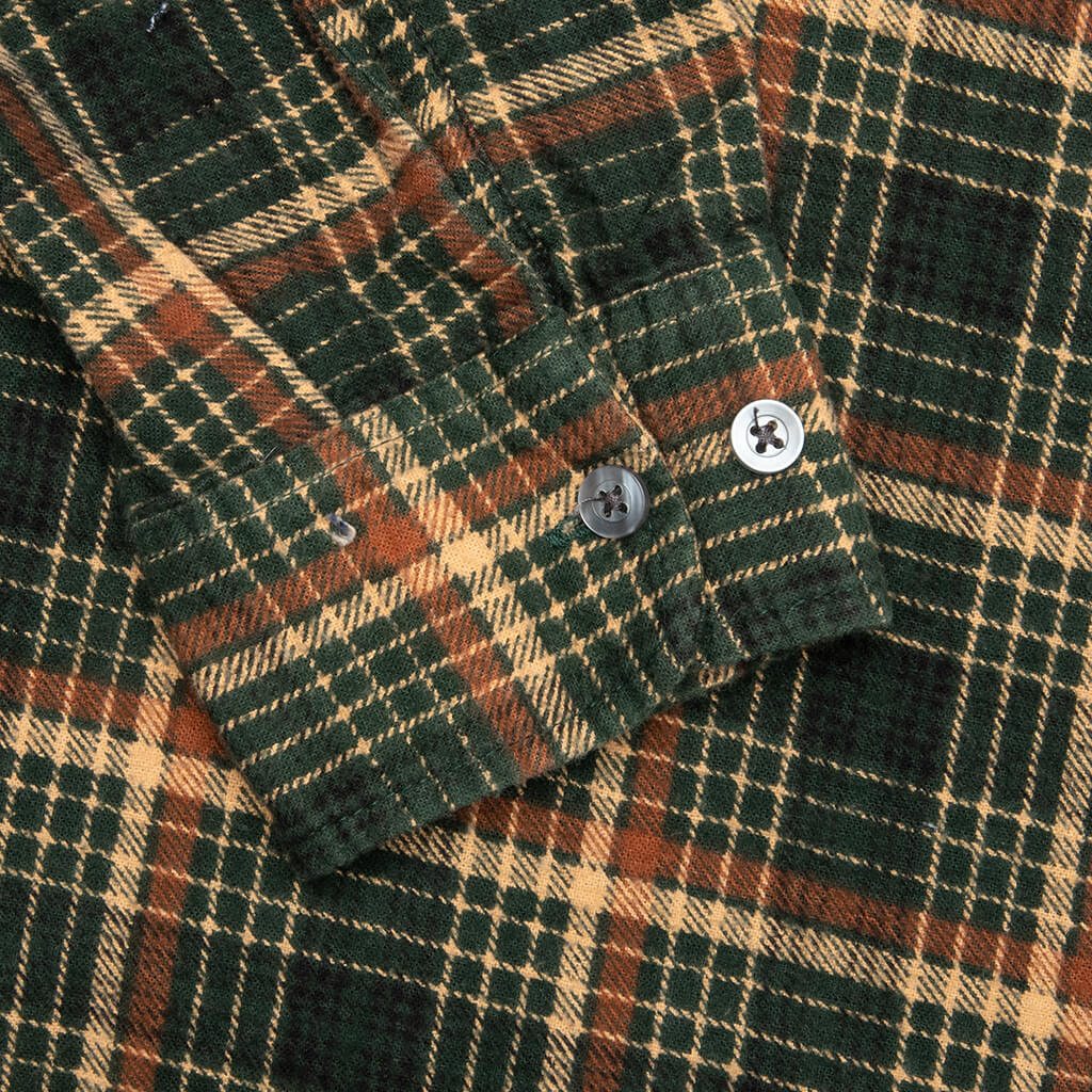 Ribbon Flannel Shirt Assorted