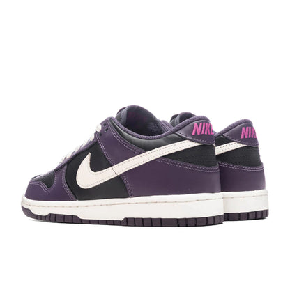 Dunk Low GS Black Pale Ivory Dark Raisin Sail