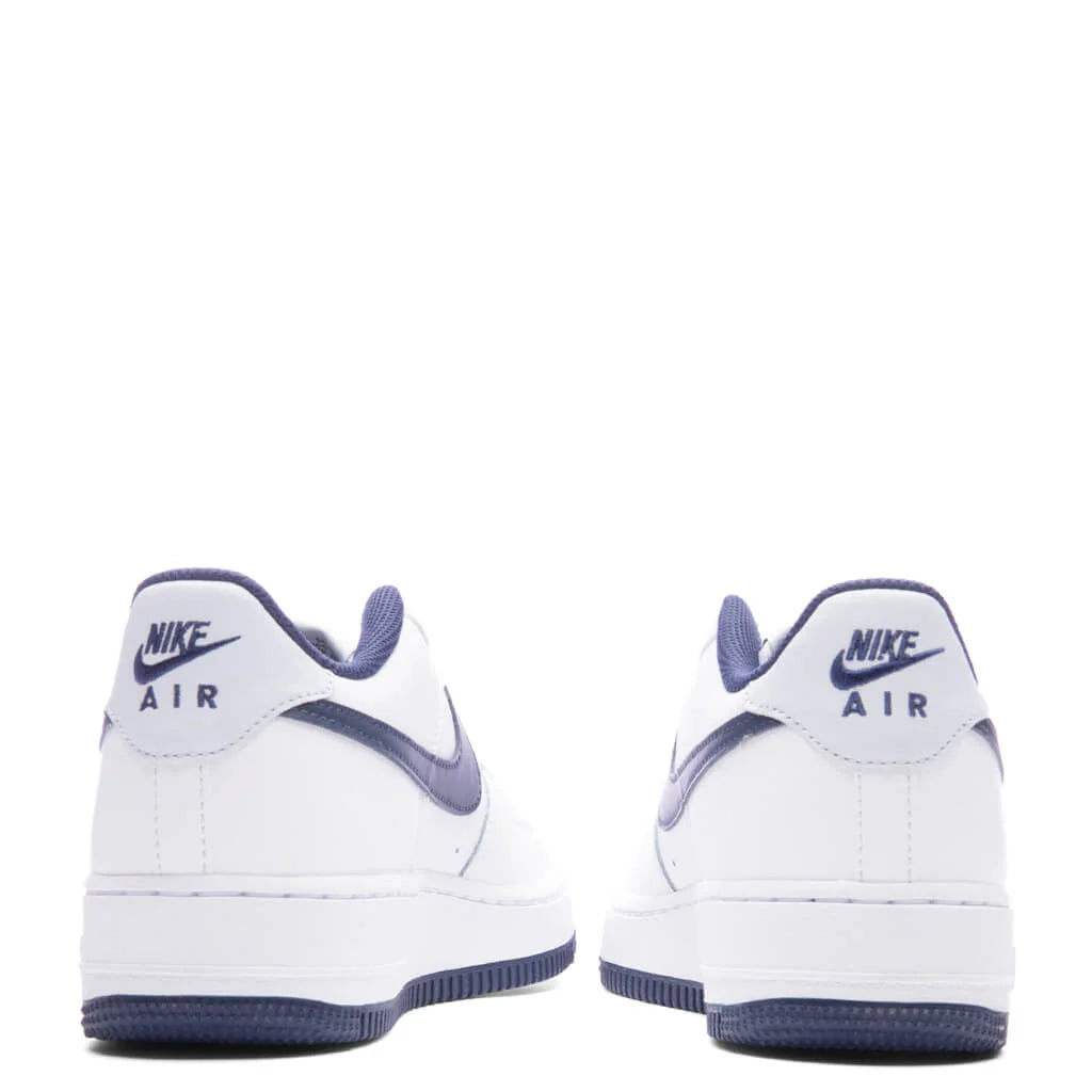 Air Force 1 LV8 2 GS White Midnight Navy Football Grey