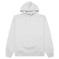 Brooklyn Fleece Pullover Hoodie Grey Heather White