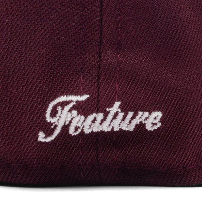 Feature x New Era AZ 59FIFTY Fitted Maroon Black