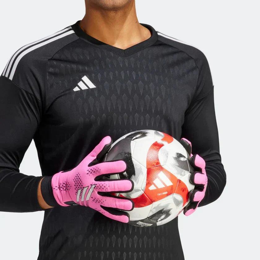 adidas X Speed Portal League goalkeeper Gloves Pink Black