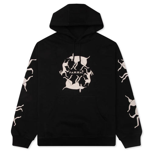 Non Grand Cafe Hooded Sweatshirt Black