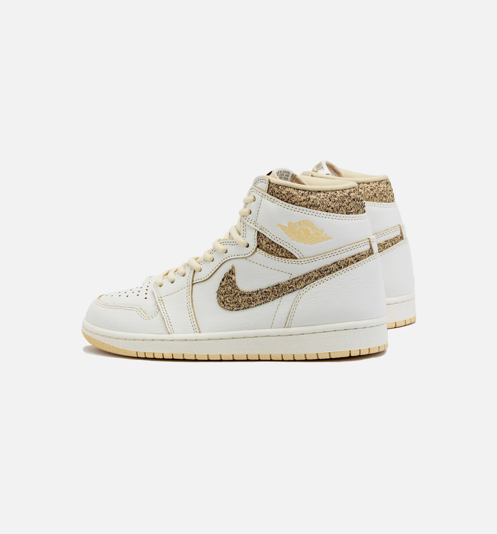 Air Jordan 1 Retro High OG Sail Pale Vanilla Mens Lifestyle Shoe Beige Free Shipping