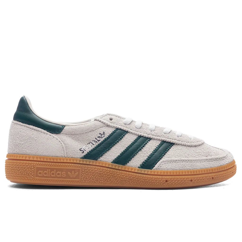 Womens Handball Spezial Aluminum Collegiate Green Gum