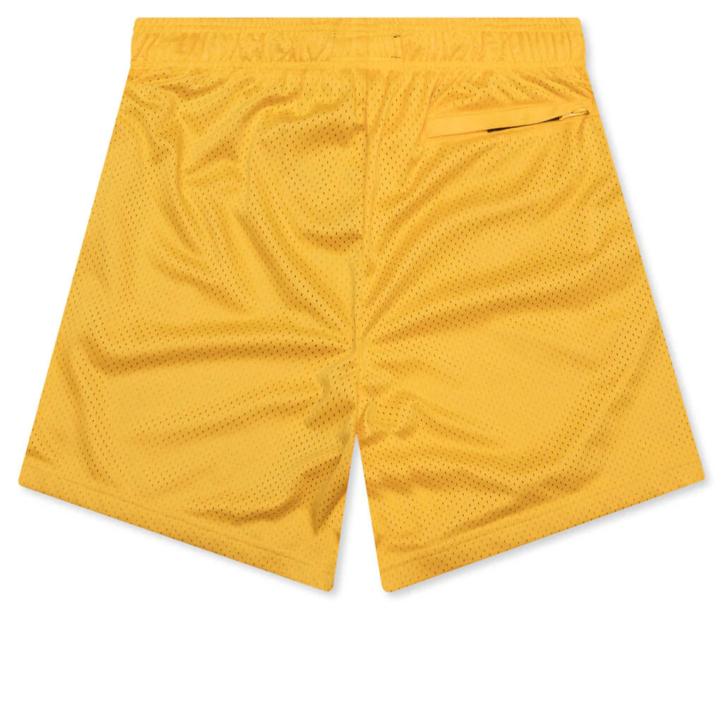 West Mesh Shorts Yellow