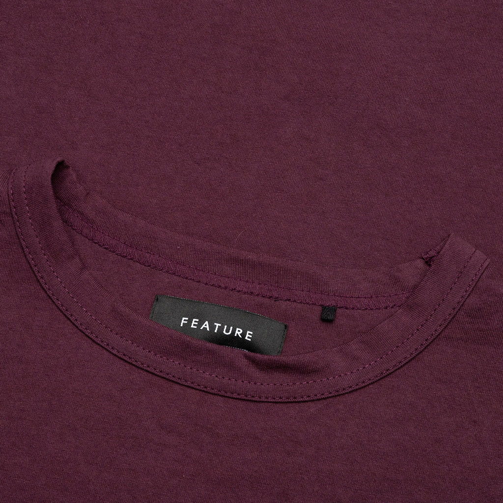 Jersey Braque Pocket Tee Huckleberry