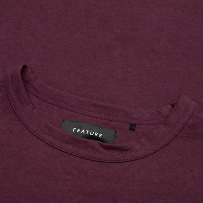 Jersey Braque Pocket Tee Huckleberry